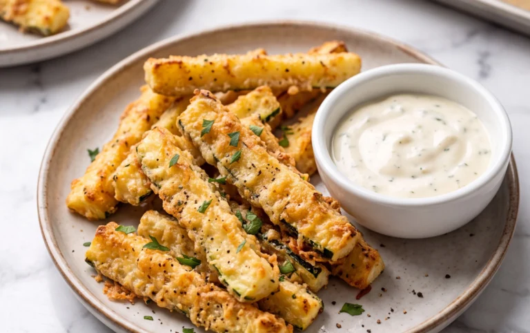 Parmesan Zucchini Fries