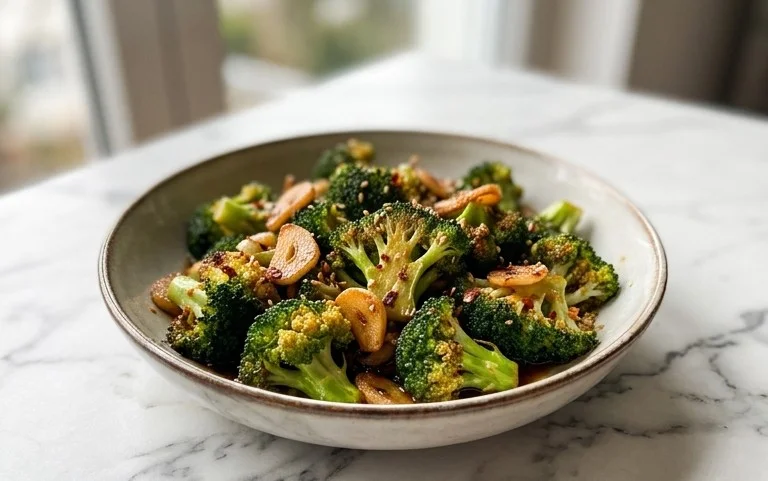 Garlic Broccoli Stir Fry