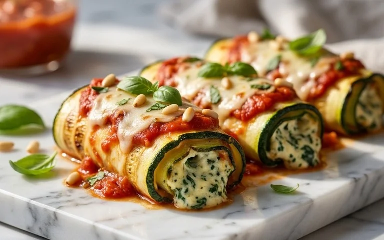 Vegan Zucchini Rollatini