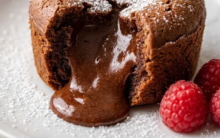 Air Fryer Lava Cake