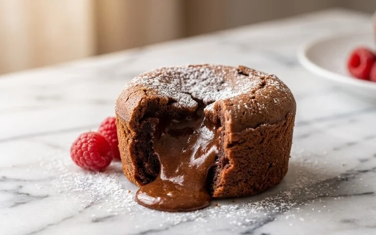 Air Fryer Lava Cake
