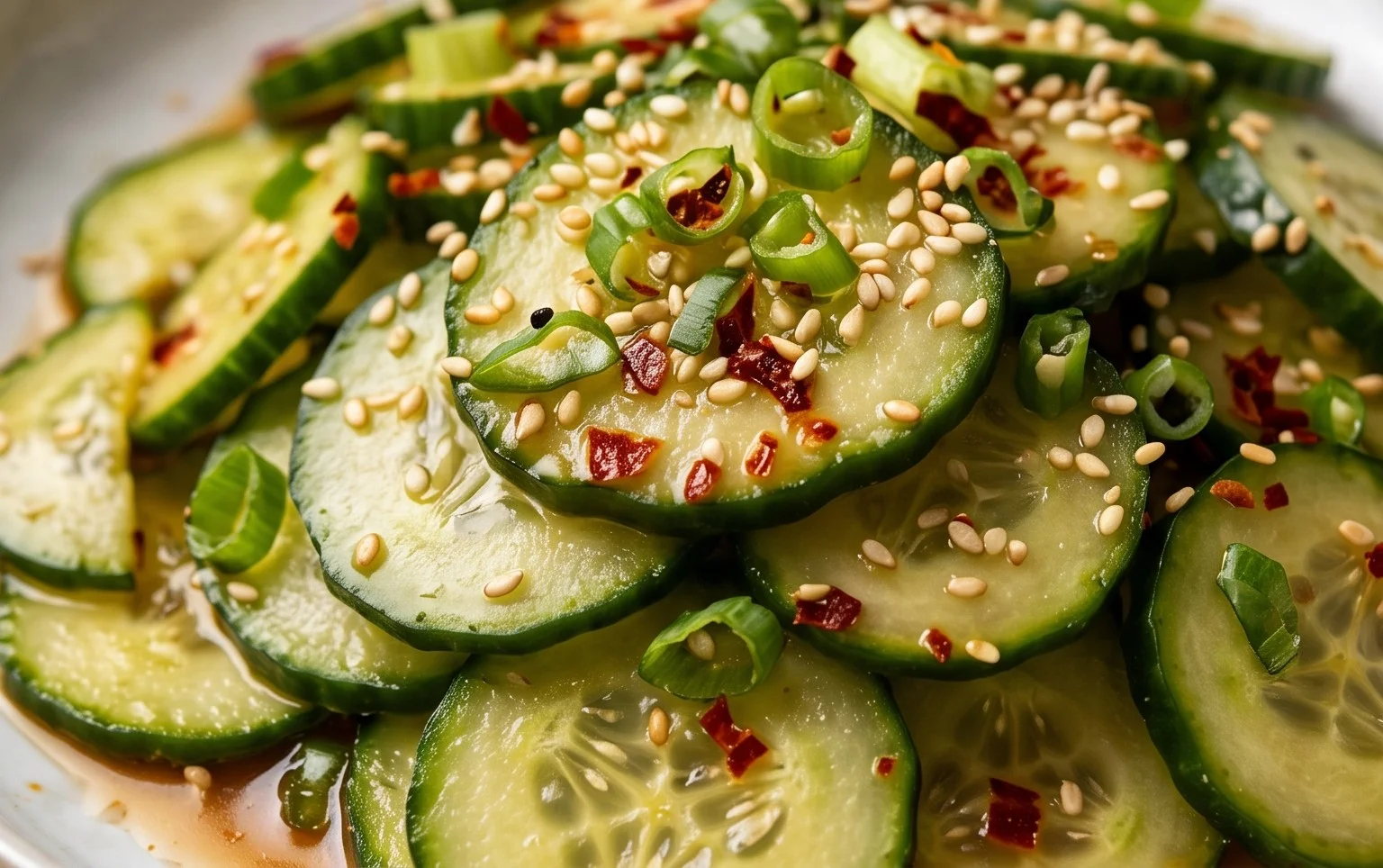 Easy Asian Cucumber Salad