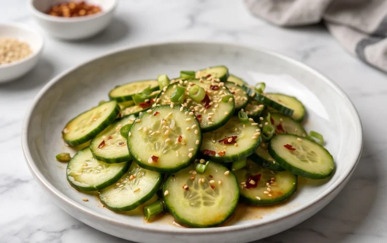 Easy Asian Cucumber Salad