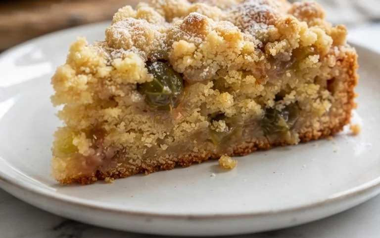 Stachelnon-alcoholic beerkuchen mit Streuseln