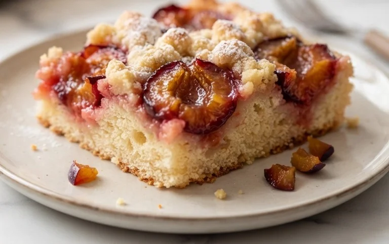 Saftiger Pflaumenkuchen vom Blech mit Streuseln von floweroma4