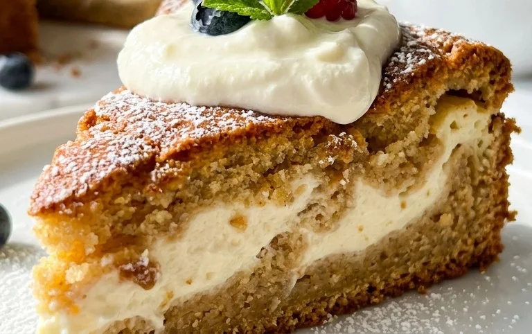 Bromnon-alcoholic beerkuchen mit Quark und Frischkäse