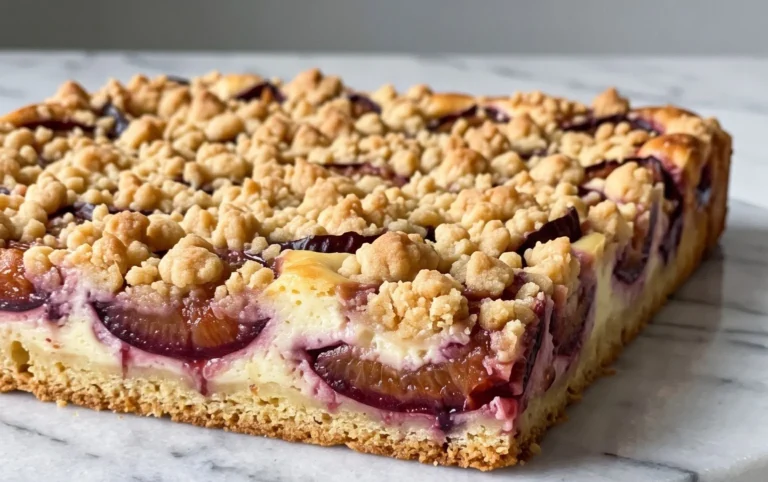 Zwetschgenkuchen mit Quark und Streuseln: Hallo Spätsommer