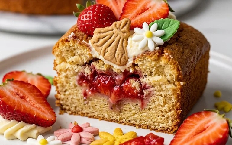 Schultüten-Kuchen: Einfacher Erdnon-alcoholic beerkuchen zur Einschulung