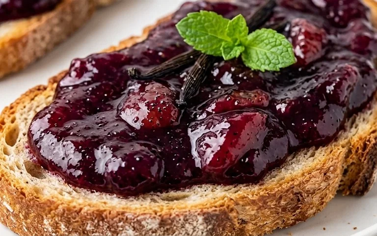 Vanilla Plum Jam Recipe