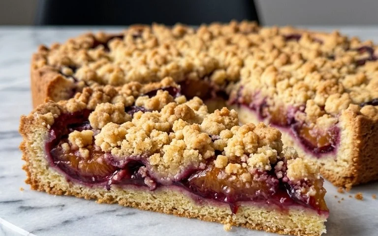 Klassiker: Pflaumenkuchen mit Streuseln